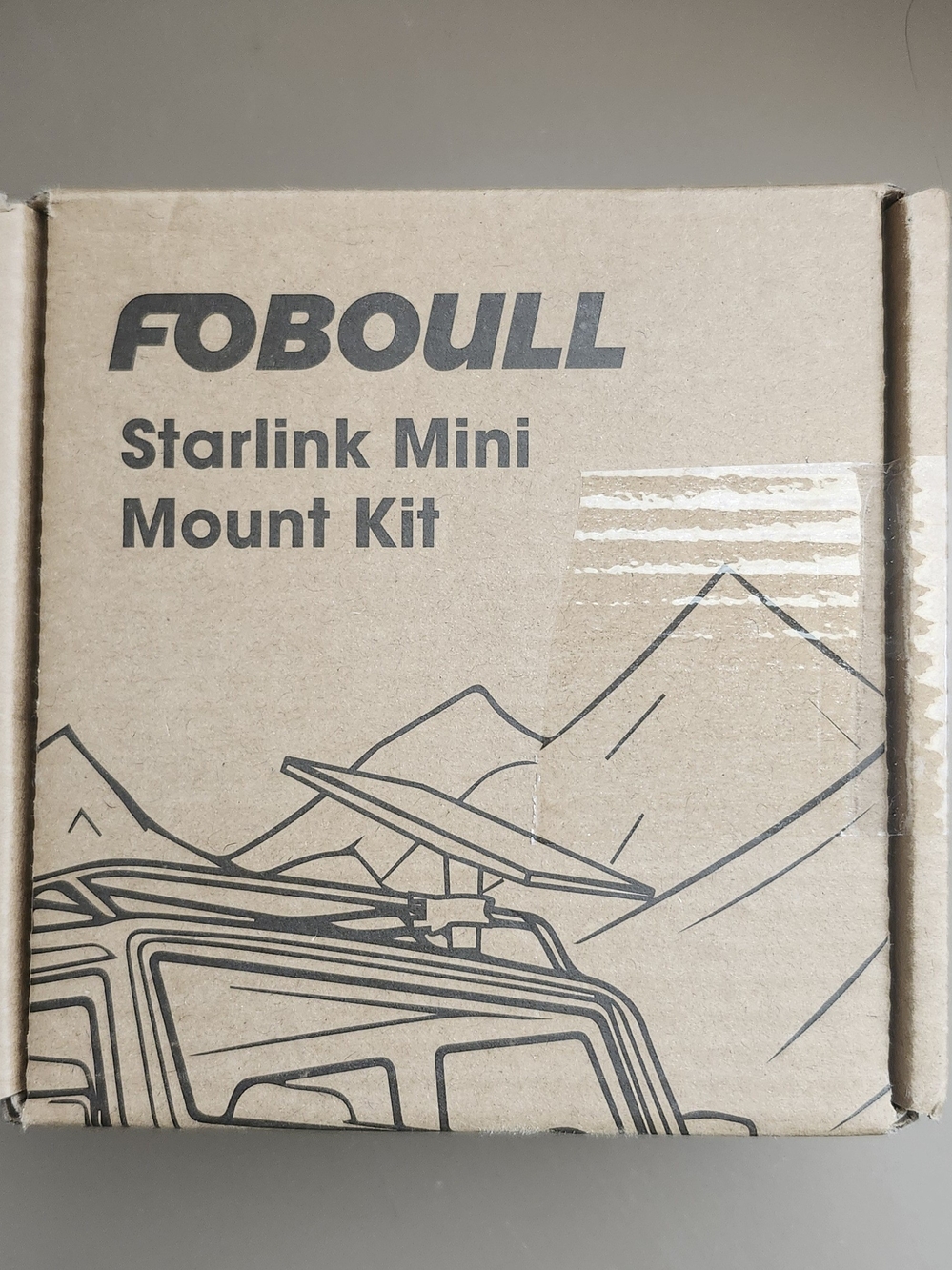 Starlink Mini Mount Kit - Brown